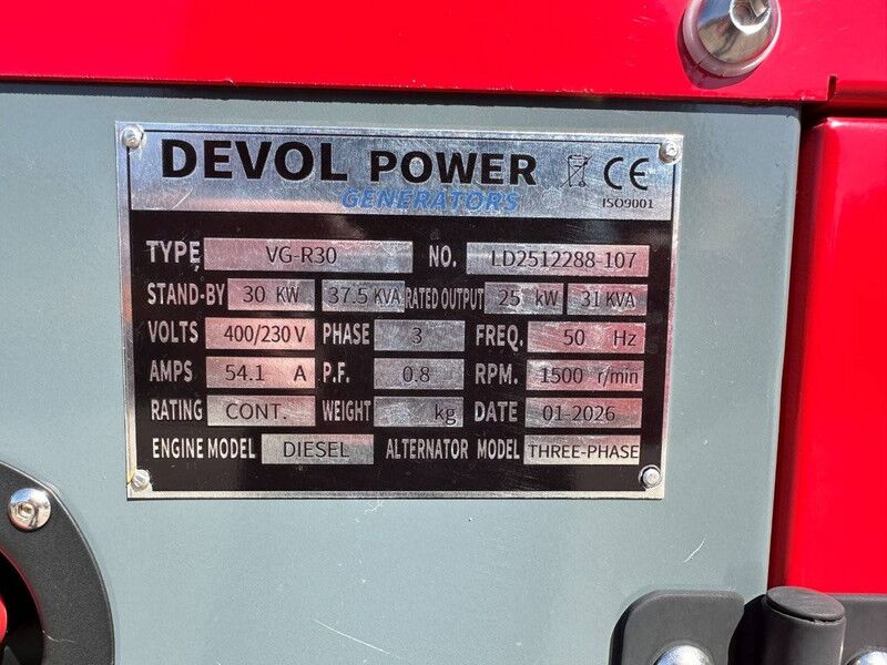 Новый Электрогенератор Devol Power VG-R30: фото 19 Новый Электрогенератор Devol Power VG-R30: фото 19