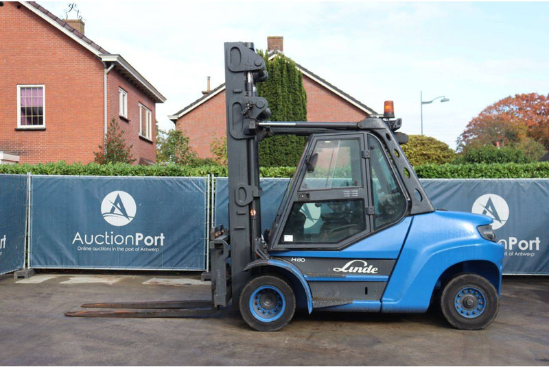 Linde H80D-900 - Дизельный погрузчик: фото 2 Linde H80D-900 - Дизельный погрузчик: фото 2