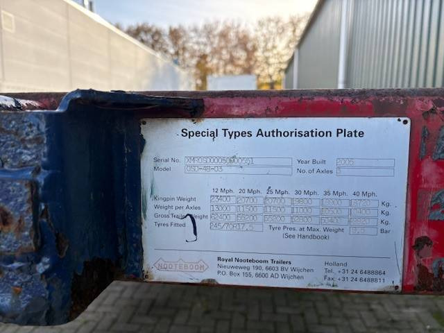 Nooteboom OSD-48-03 - Низкорамный полуприцеп: фото 5 Nooteboom OSD-48-03 - Низкорамный полуприцеп: фото 5