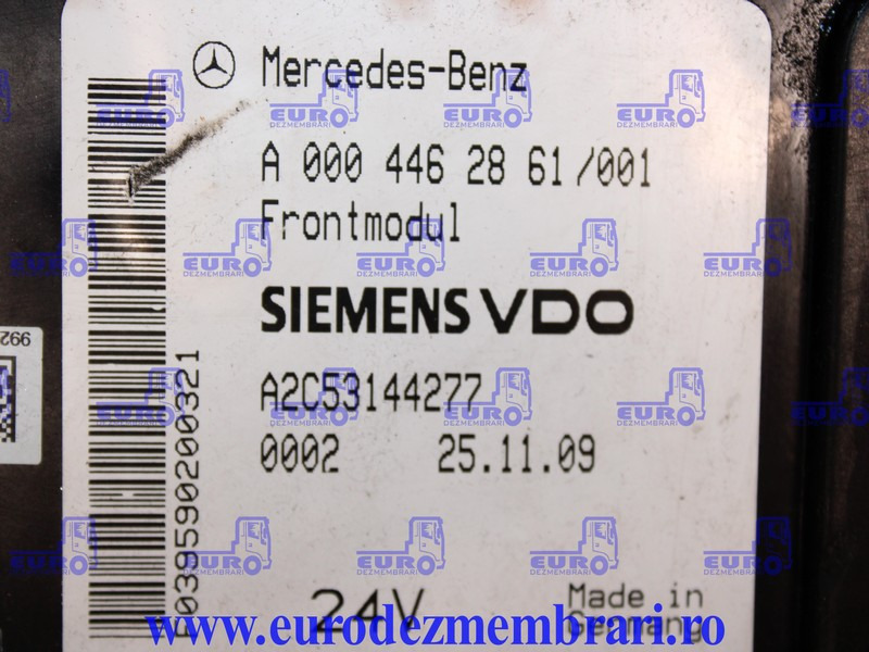 CALCULATOR FRONTMODUL MERCEDES ACTROS MP3 A0004462861, A0004462661 - Блок управления для Грузовиков: фото 2 CALCULATOR FRONTMODUL MERCEDES ACTROS MP3 A0004462861, A0004462661 - Блок управления для Грузовиков: фото 2