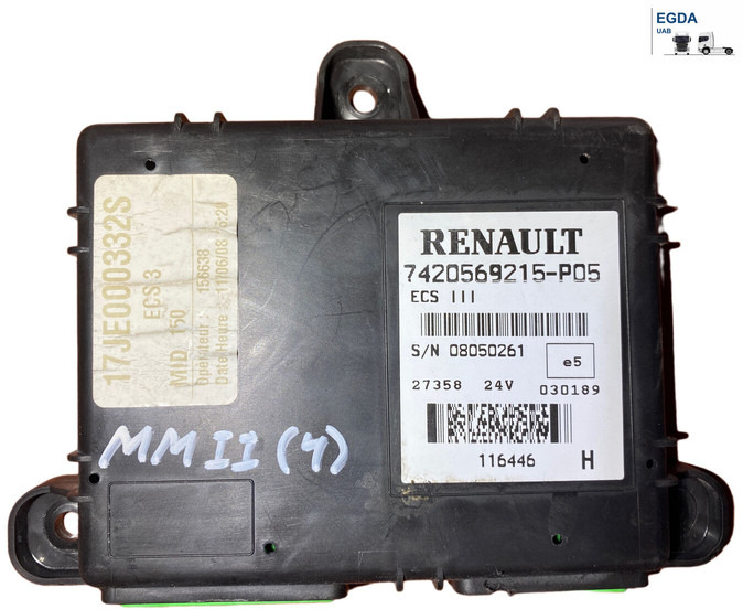 Renault - Блок управления: фото 1 Renault - Блок управления: фото 1