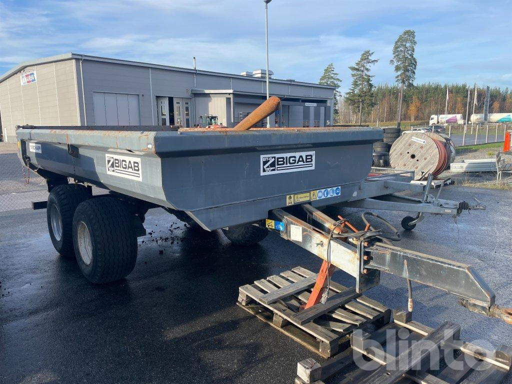 Bigab Bt-8 - Самосвальный прицеп: фото 5 Bigab Bt-8 - Самосвальный прицеп: фото 5