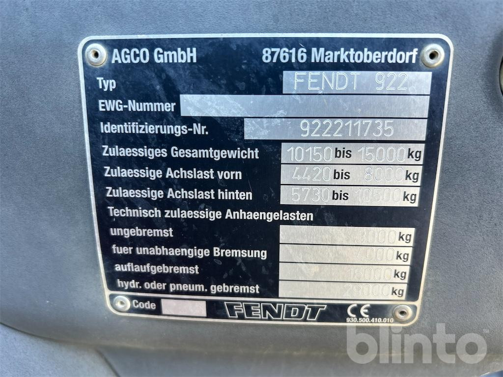Fendt 924 Vario - Трактор: фото 5 Fendt 924 Vario - Трактор: фото 5