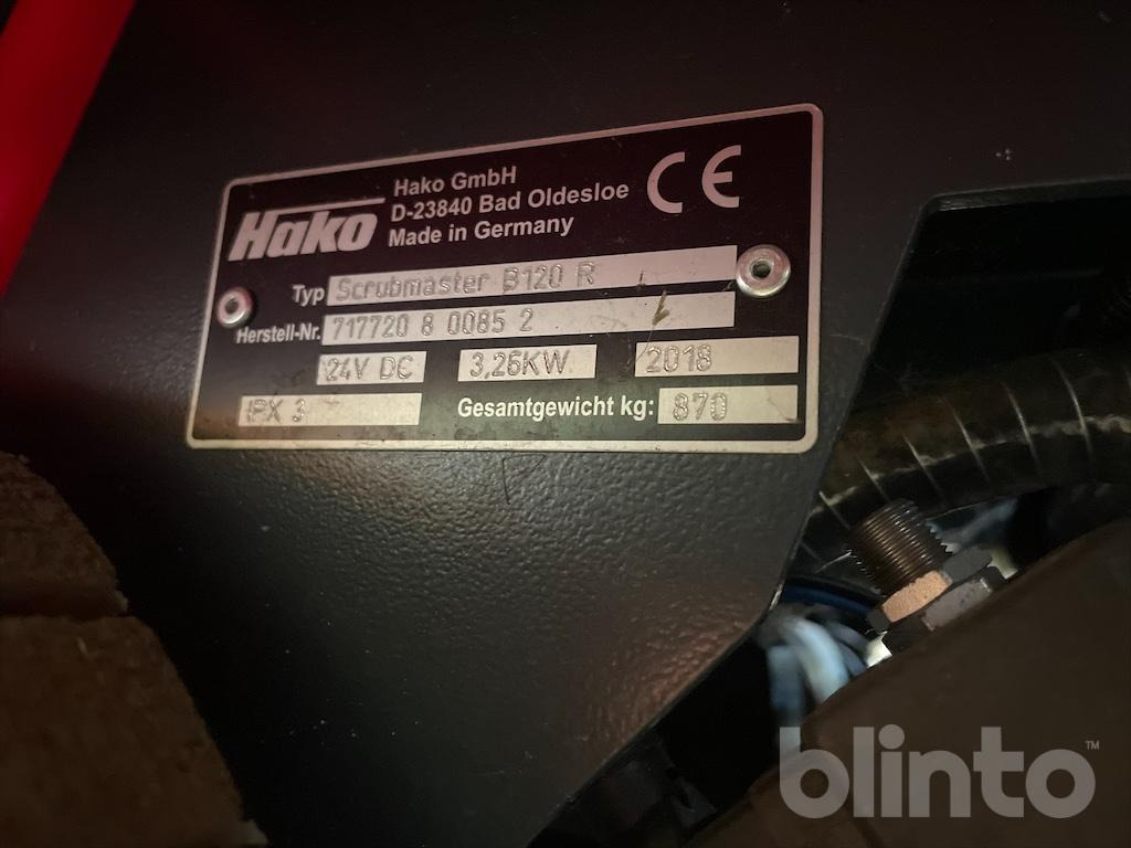 Поломоечная машина HAKO Scrubmaster B120 R (2018): фото 26 Поломоечная машина HAKO Scrubmaster B120 R (2018): фото 26