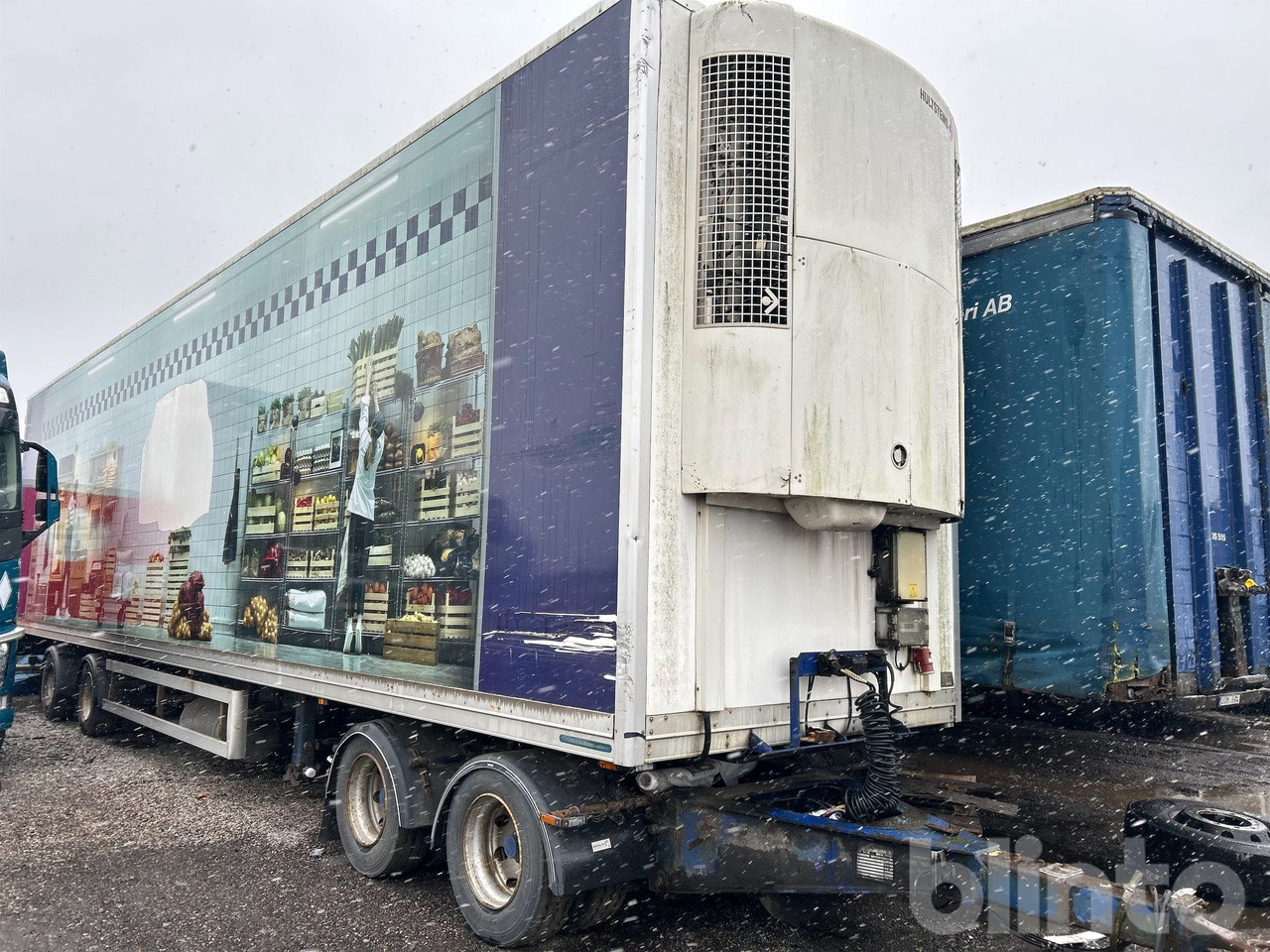 HFR SL 20 - Полуприцеп-рефрижератор, Прицеп подкатная тележка: фото 1 HFR SL 20 - Полуприцеп-рефрижератор, Прицеп подкатная тележка: фото 1