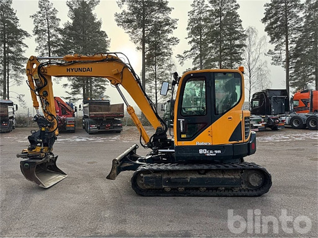 Hyundai Robex 80CR-9A - Гусеничный экскаватор: фото 2 Hyundai Robex 80CR-9A - Гусеничный экскаватор: фото 2