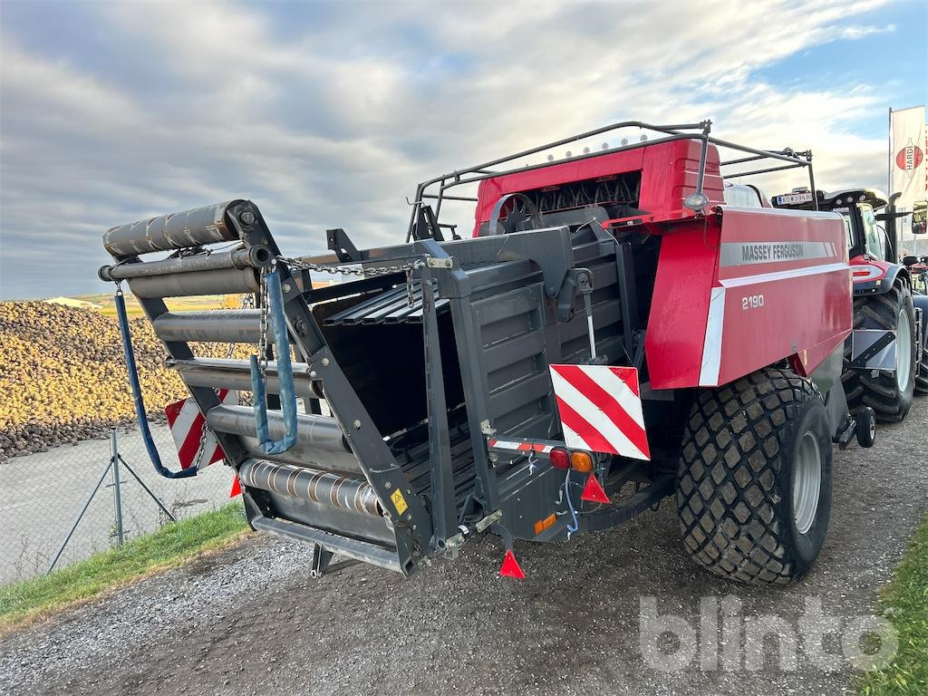 Massey Ferguson 2190 (2010) - Пресс-подборщик рулонный: фото 4 Massey Ferguson 2190 (2010) - Пресс-подборщик рулонный: фото 4