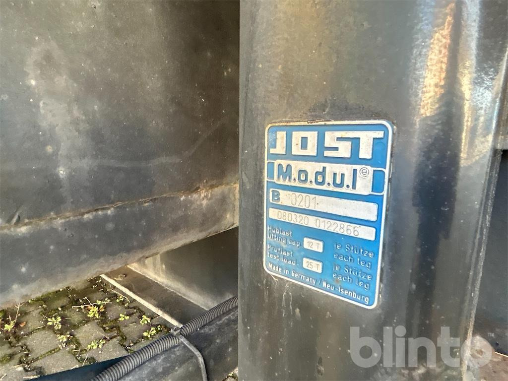 Полуприцеп бортовой/ Платформа Meusburger Typ MPG-3 (2008): фото 42