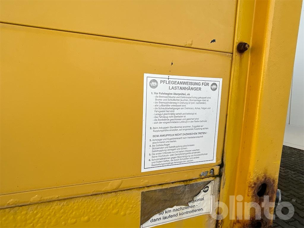 Полуприцеп бортовой/ Платформа Meusburger Typ MPG-3 (2008): фото 19