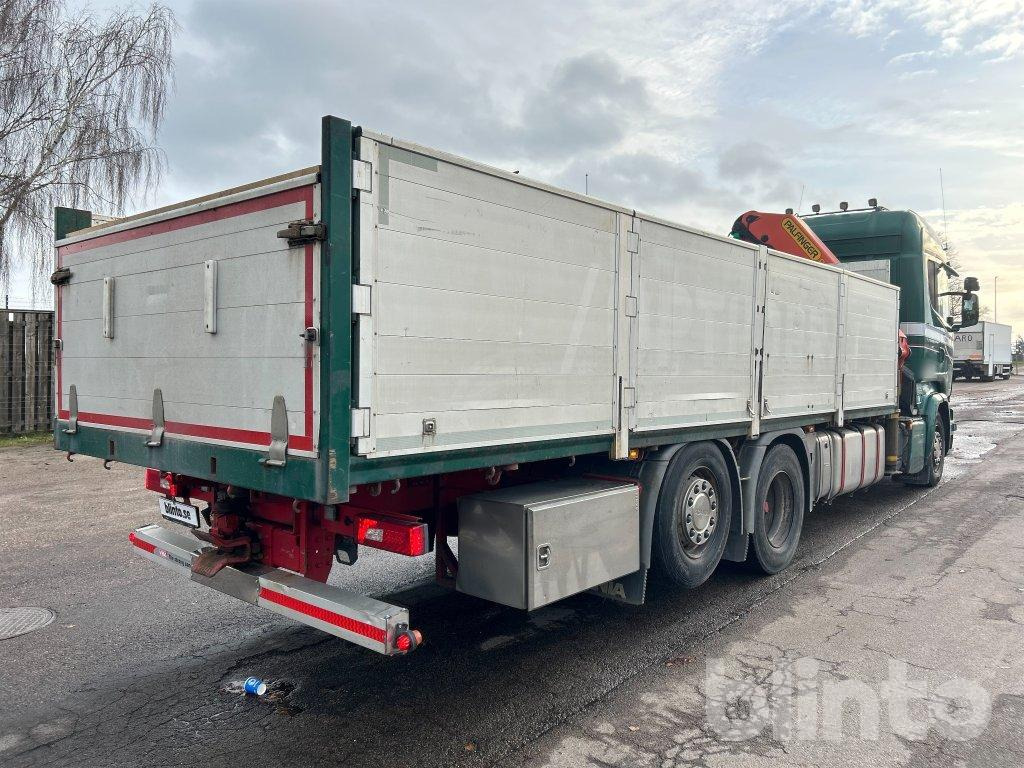 Грузовик бортовой/ Платформа, Автоманипулятор Scania R450 6x2*4 Palfinger PK22002 EH: фото 6