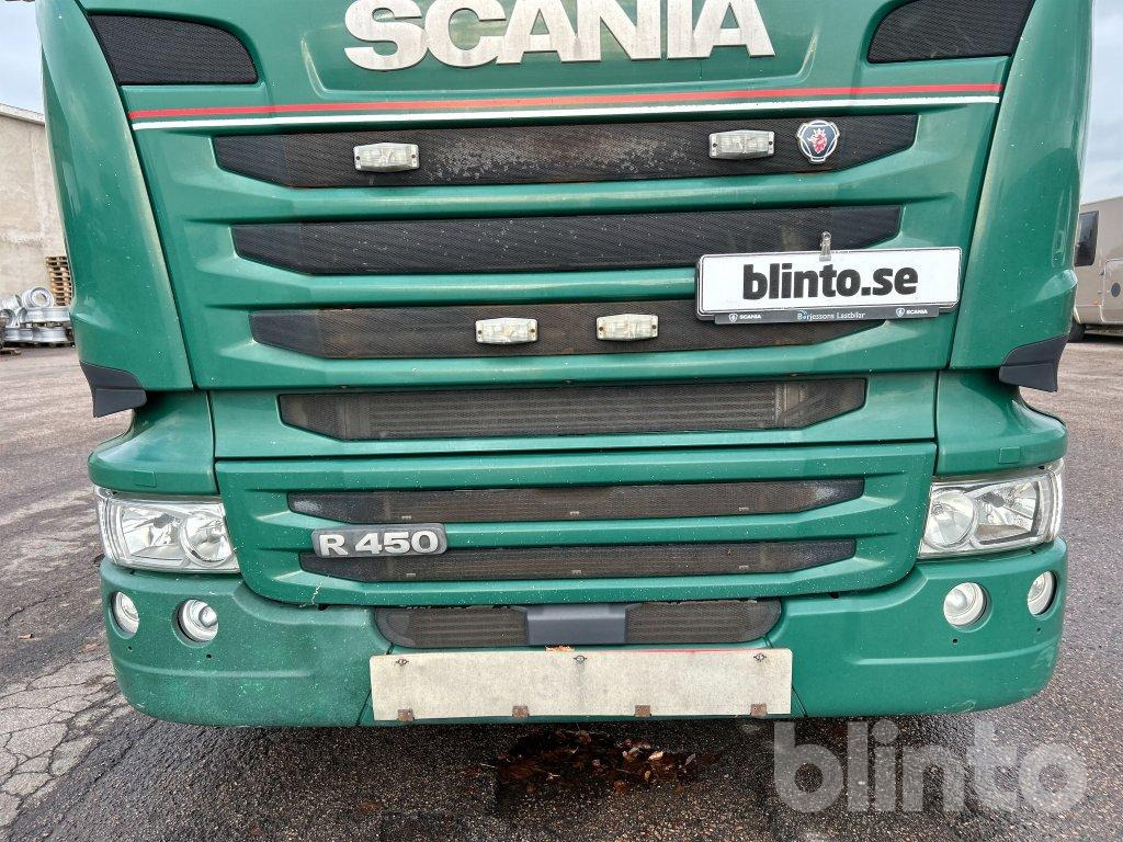 Грузовик бортовой/ Платформа, Автоманипулятор Scania R450 6x2*4 Palfinger PK22002 EH: фото 11