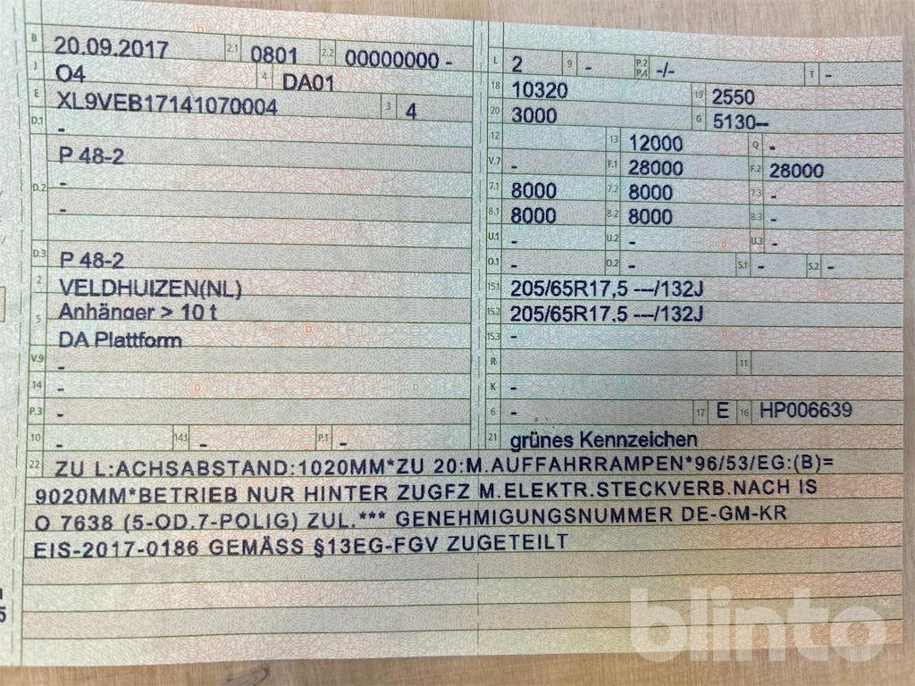 Veldhuizen P48-2 (2017) - Низкорамный полуприцеп: фото 5 Veldhuizen P48-2 (2017) - Низкорамный полуприцеп: фото 5