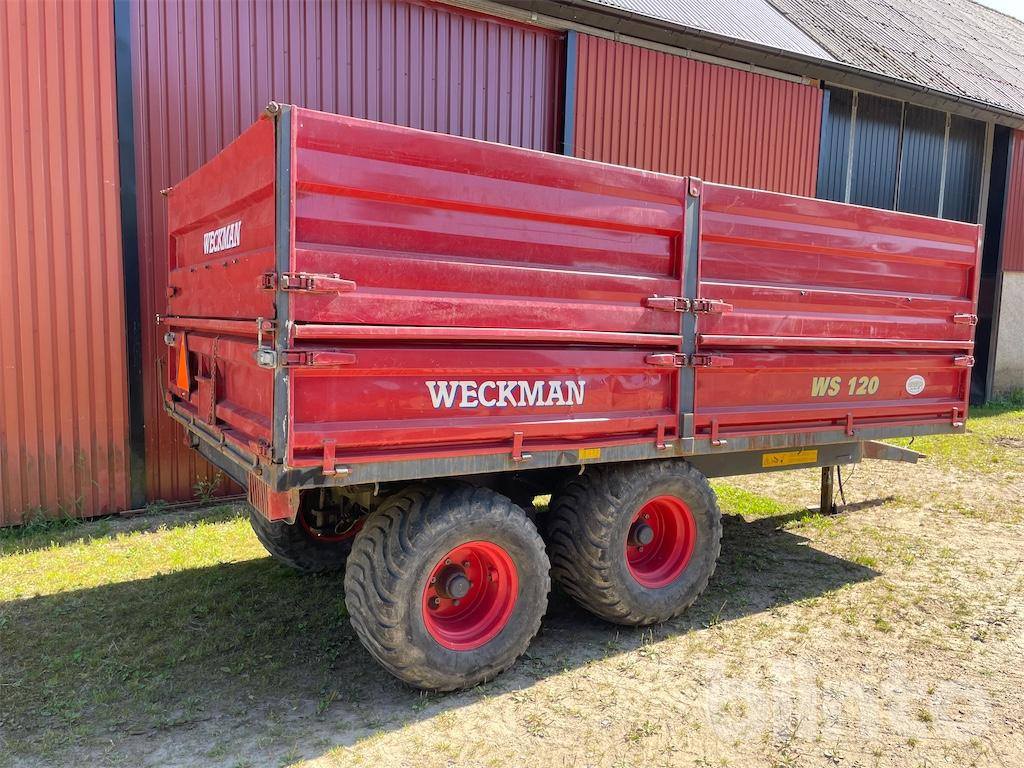 Weckman WS120 - Сельскохозяйственный прицеп-самосвал: фото 2 Weckman WS120 - Сельскохозяйственный прицеп-самосвал: фото 2