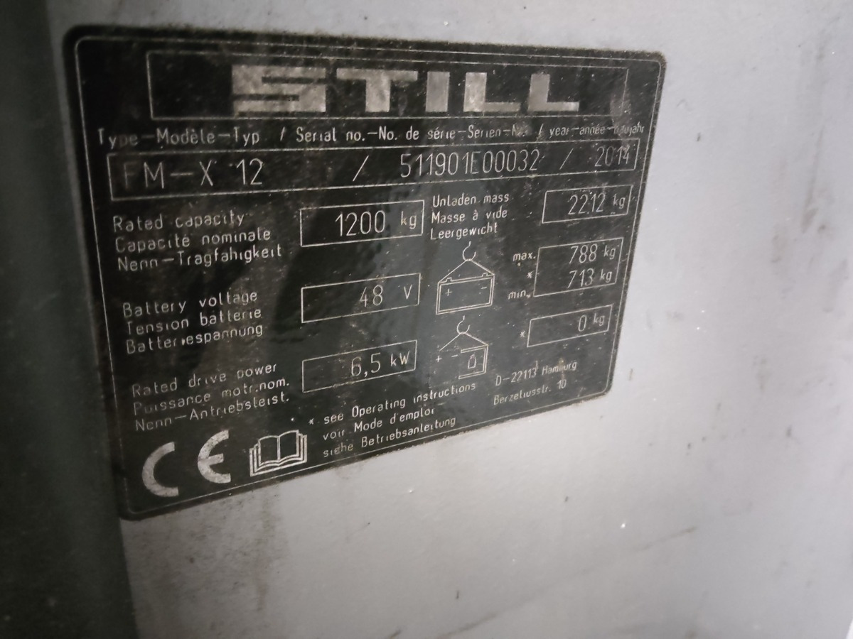 Still FM-X12 - Ричтрак: фото 5 Still FM-X12 - Ричтрак: фото 5