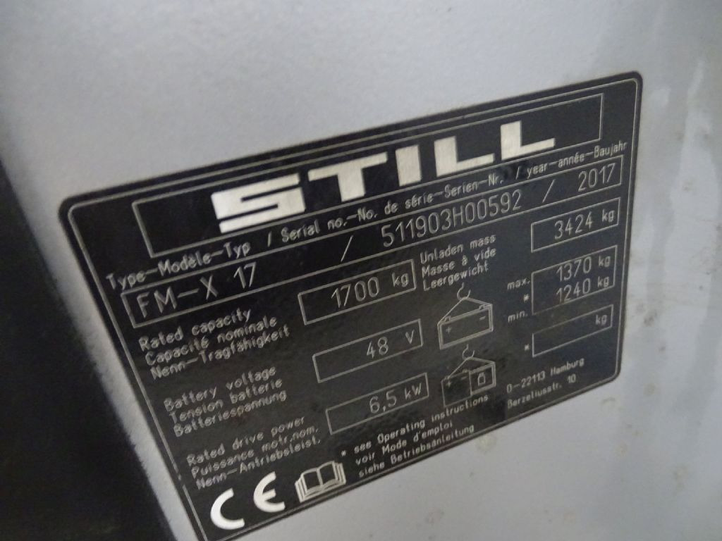 Still FM-X17 - Ричтрак: фото 4 Still FM-X17 - Ричтрак: фото 4