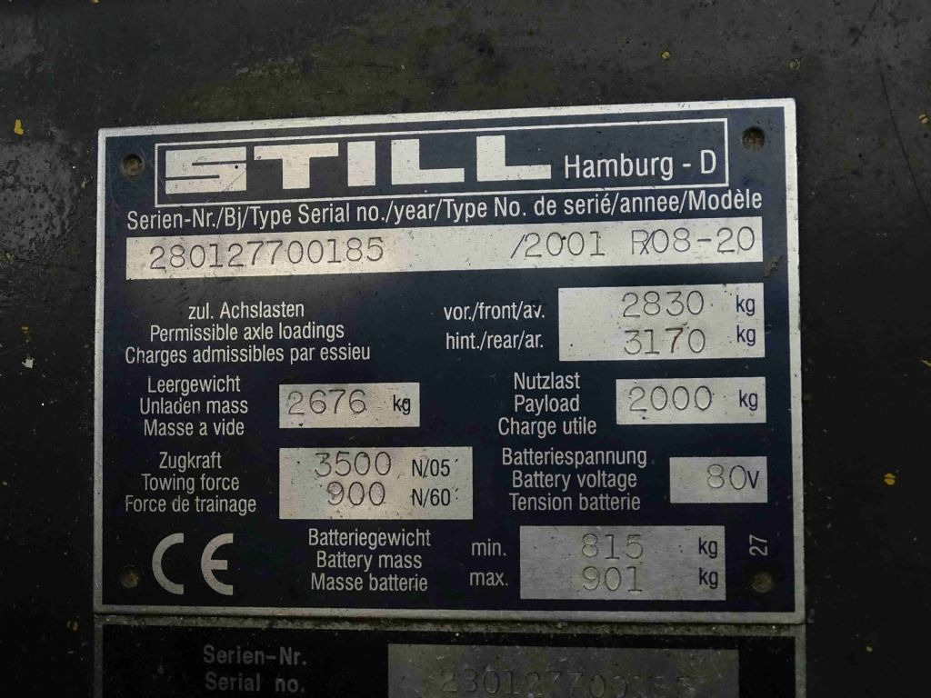 Still R08-20 - Складской тягач: фото 5 Still R08-20 - Складской тягач: фото 5