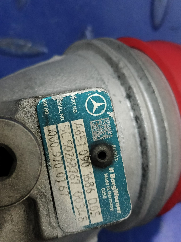 Mercedes Benz BiTurbocharger A6510901686 - Турбина для Коммерческих автомобилей: фото 3 Mercedes Benz BiTurbocharger A6510901686 - Турбина для Коммерческих автомобилей: фото 3
