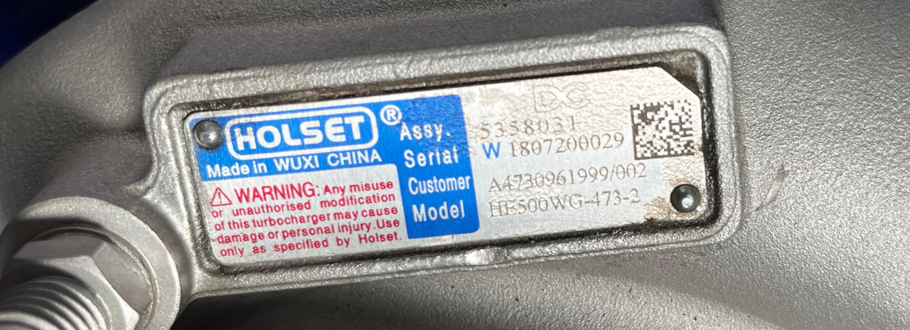 Mercedes Benz Turbocharger Actros MP4 A4730961999 - Турбина для Грузовиков: фото 5 Mercedes Benz Turbocharger Actros MP4 A4730961999 - Турбина для Грузовиков: фото 5