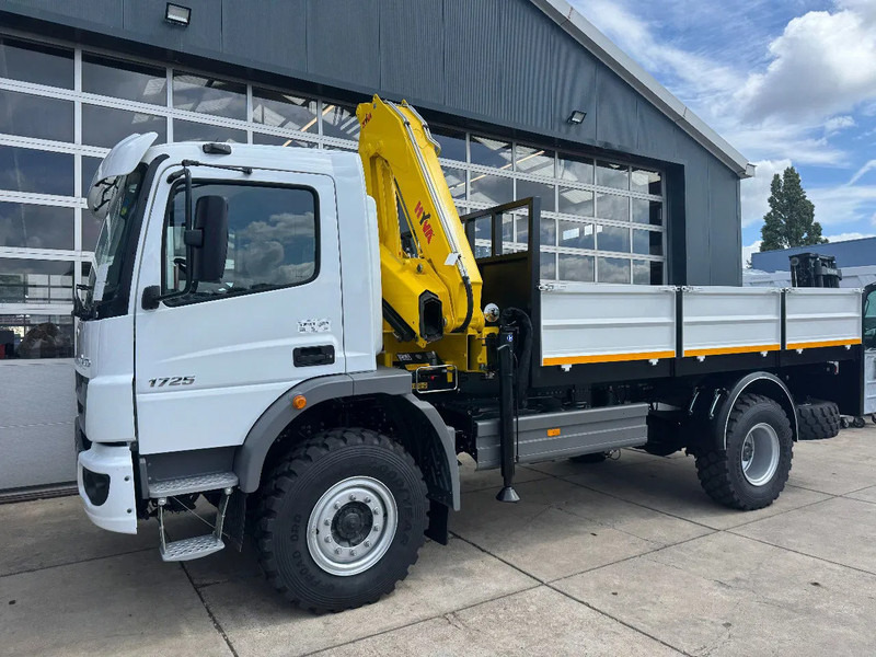 Mercedes-Benz Atego Atego 1725 4x4 Flatbed with Hyva HB120 Crane - Автоманипулятор: фото 4 Mercedes-Benz Atego Atego 1725 4x4 Flatbed with Hyva HB120 Crane - Автоманипулятор: фото 4