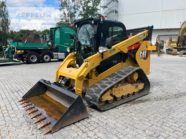 Мини-погрузчик с бортовым поворотом Cat 289D: фото 1