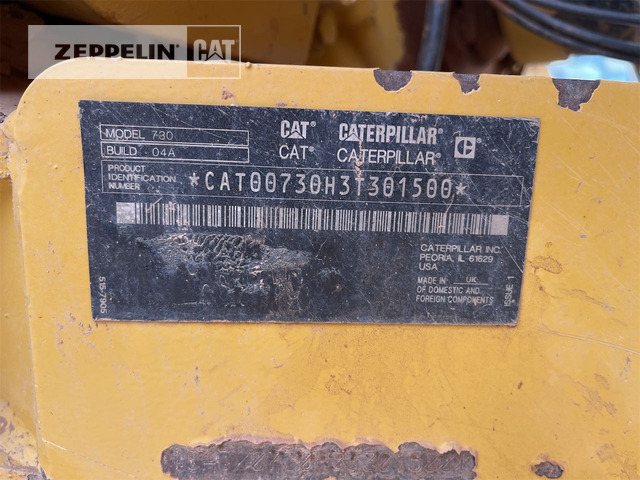 Cat 730-04A - Сочленённый самосвал: фото 2 Cat 730-04A - Сочленённый самосвал: фото 2