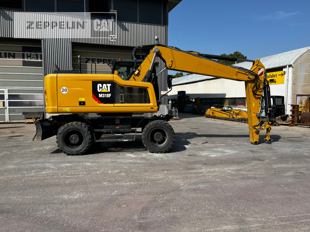 Cat M318F - Колёсный экскаватор: фото 5 Cat M318F - Колёсный экскаватор: фото 5