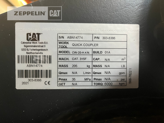 Cat Primärprodukte Kompo - Сцепное устройство для Строительной техники: фото 2 Cat Primärprodukte Kompo - Сцепное устройство для Строительной техники: фото 2