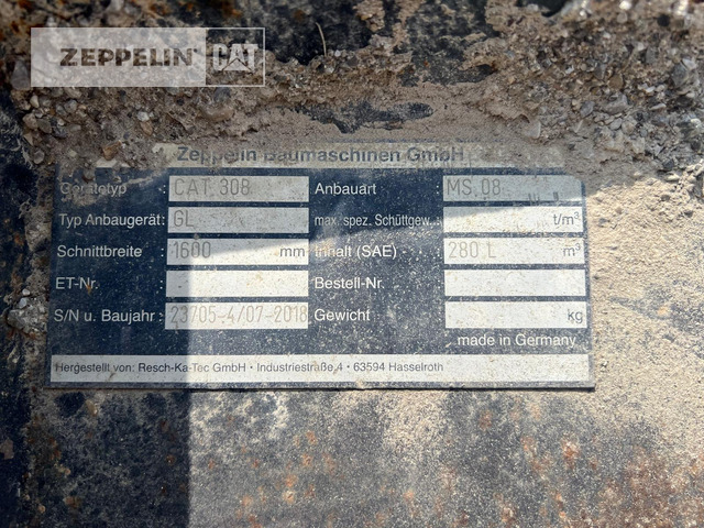 HENLE GL1600mm MS08 - Ковш для экскаватора: фото 3 HENLE GL1600mm MS08 - Ковш для экскаватора: фото 3