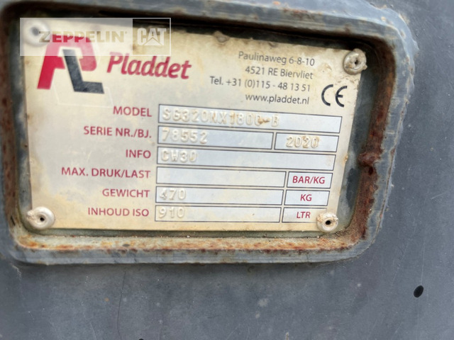 Pladdet B.V. GL1800mm CW30 - Ковш для экскаватора: фото 3 Pladdet B.V. GL1800mm CW30 - Ковш для экскаватора: фото 3