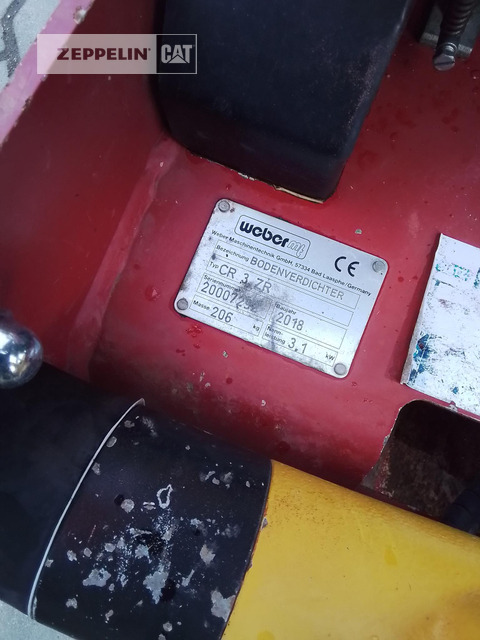 Weber CR-3 - Виброплита: фото 5 Weber CR-3 - Виброплита: фото 5