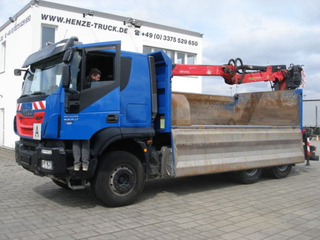 Iveco TRACKER 260T50 6x4 3-Achs Kipper Heckkran Espilo - Автоманипулятор, Самосвал: фото 2 Iveco TRACKER 260T50 6x4 3-Achs Kipper Heckkran Espilo - Автоманипулятор, Самосвал: фото 2