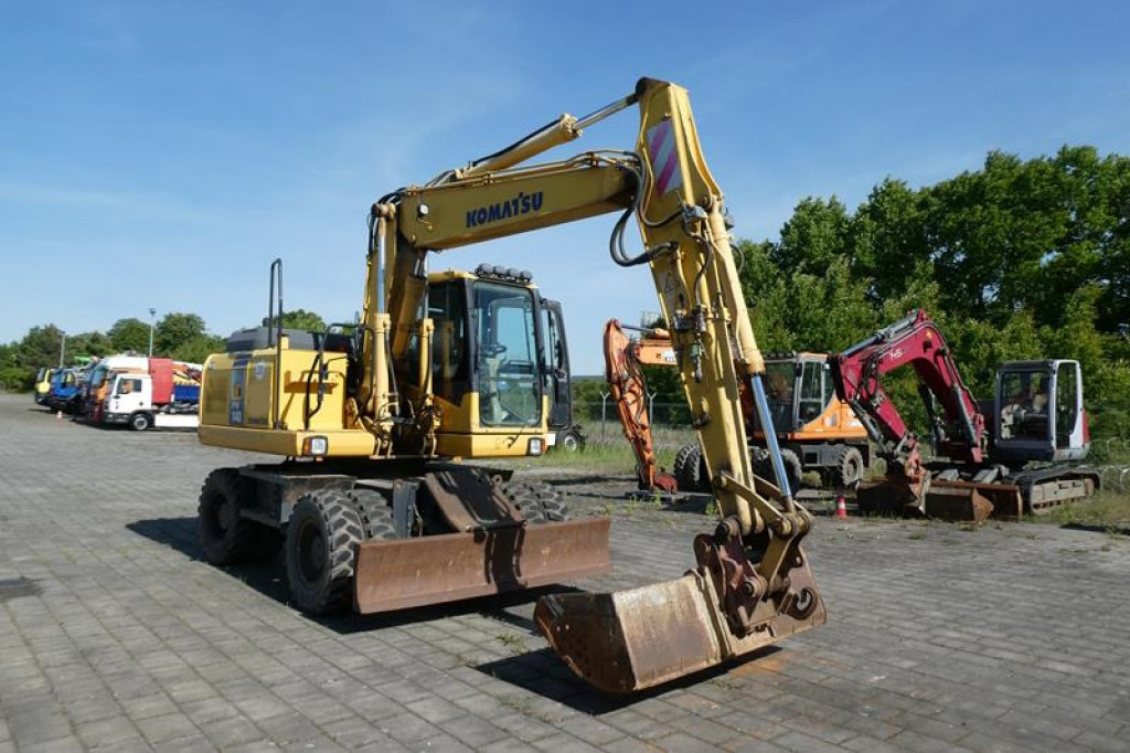 KOMATSU HANOMAG Mobilbagger PW140-7 Mobilbagger - Колёсный экскаватор: фото 1 KOMATSU HANOMAG Mobilbagger PW140-7 Mobilbagger - Колёсный экскаватор: фото 1