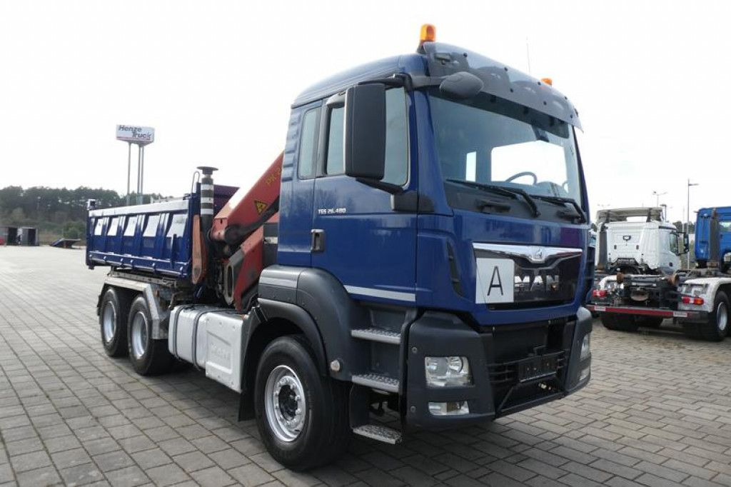 MAN TG-S 26.480 6x4 BL 3-Achs Kipper Kran Palf. PK 2 MAN TG-S 26.480 6x4 BL 3-Achs Kipper Kran Palf. PK 2 - Самосвал, Автоманипулятор: фото 3 MAN TG-S 26.480 6x4 BL 3-Achs Kipper Kran Palf. PK 2 MAN TG-S 26.480 6x4 BL 3-Achs Kipper Kran Palf. PK 2 - Самосвал, Автоманипулятор: фото 3