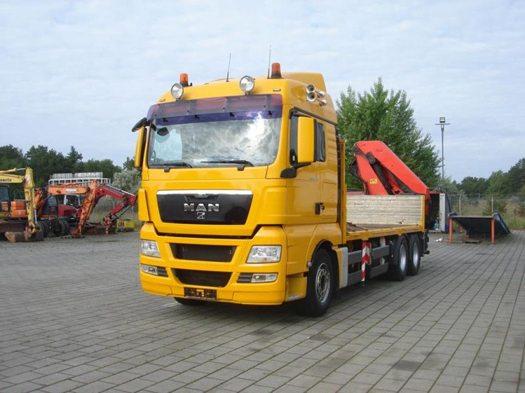 MAN TG-X 26.440 6x4 BL Pritsche Heckkran Palf. PK 42 - Грузовик бортовой/ Платформа, Автоманипулятор: фото 2 MAN TG-X 26.440 6x4 BL Pritsche Heckkran Palf. PK 42 - Грузовик бортовой/ Платформа, Автоманипулятор: фото 2