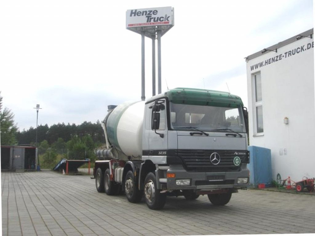 Mercedes-Benz Actros 3235 B 8x4 Betonmischer Stetter 9m³ -Deut - Автобетоносмеситель: фото 1 Mercedes-Benz Actros 3235 B 8x4 Betonmischer Stetter 9m³ -Deut - Автобетоносмеситель: фото 1