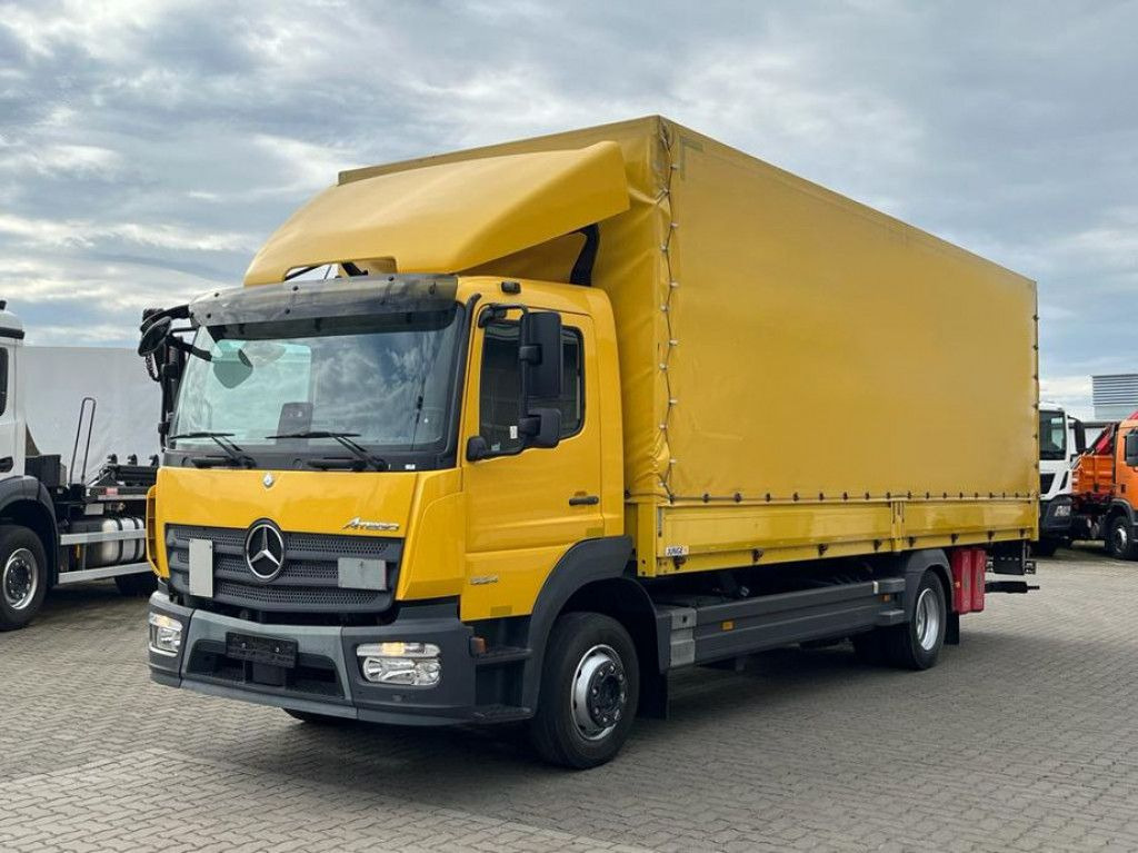 Mercedes-Benz Atego 1224 L Pritsche LBW LBW 1.5to - Тентованный грузовик: фото 1 Mercedes-Benz Atego 1224 L Pritsche LBW LBW 1.5to - Тентованный грузовик: фото 1