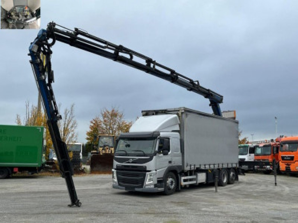 VOLVO (S) Truck FM 420 6x2 Pritsche Heckkran 27m t,Funk,Jib ,E6 - Грузовик бортовой/ Платформа, Автоманипулятор: фото 1 VOLVO (S) Truck FM 420 6x2 Pritsche Heckkran 27m t,Funk,Jib ,E6 - Грузовик бортовой/ Платформа, Автоманипулятор: фото 1
