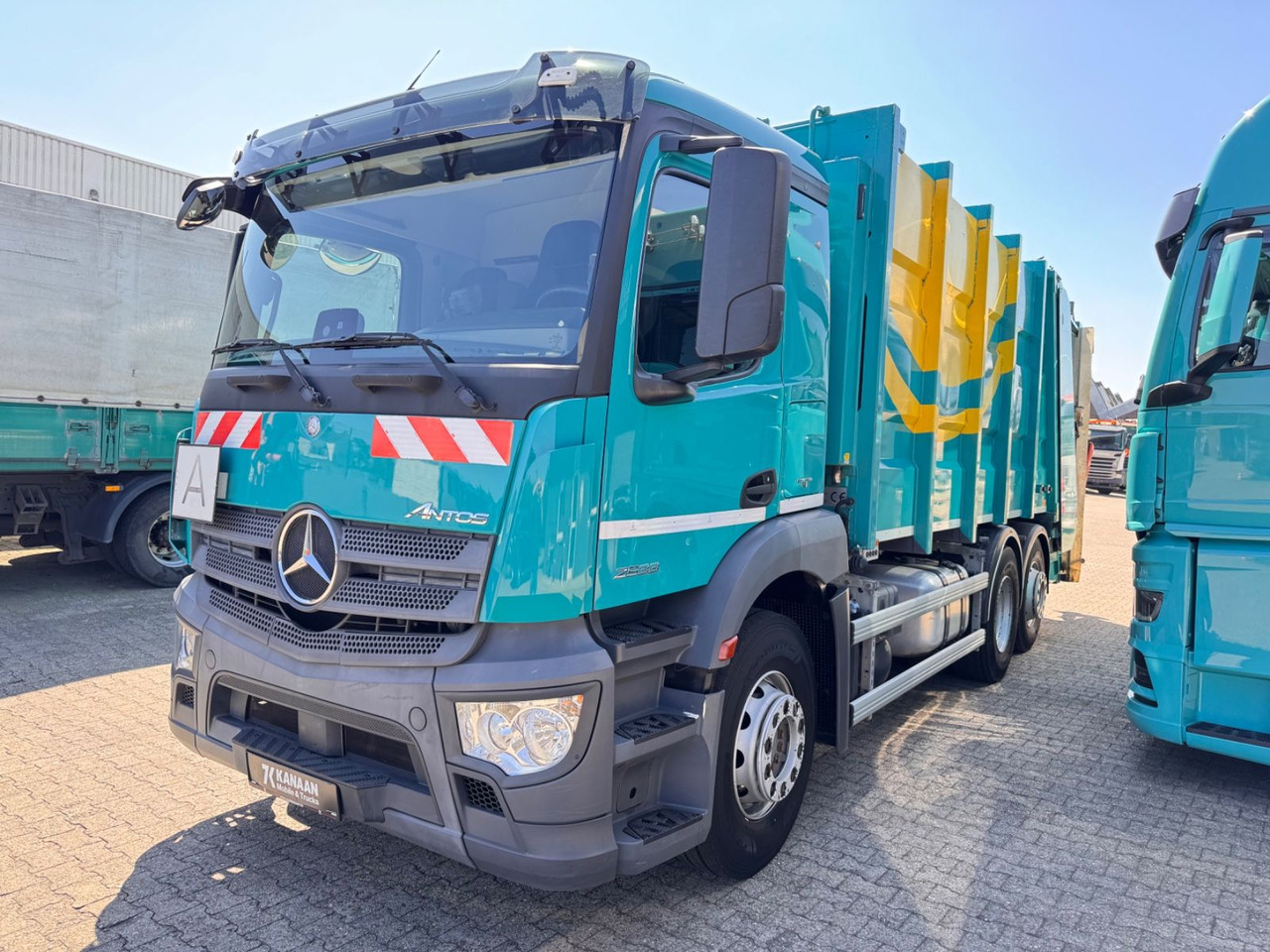Mercedes-Benz 2533 Antos Müllwagen Zöller ATM bei 90Tkm - Мусоровоз: фото 2 Mercedes-Benz 2533 Antos Müllwagen Zöller ATM bei 90Tkm - Мусоровоз: фото 2