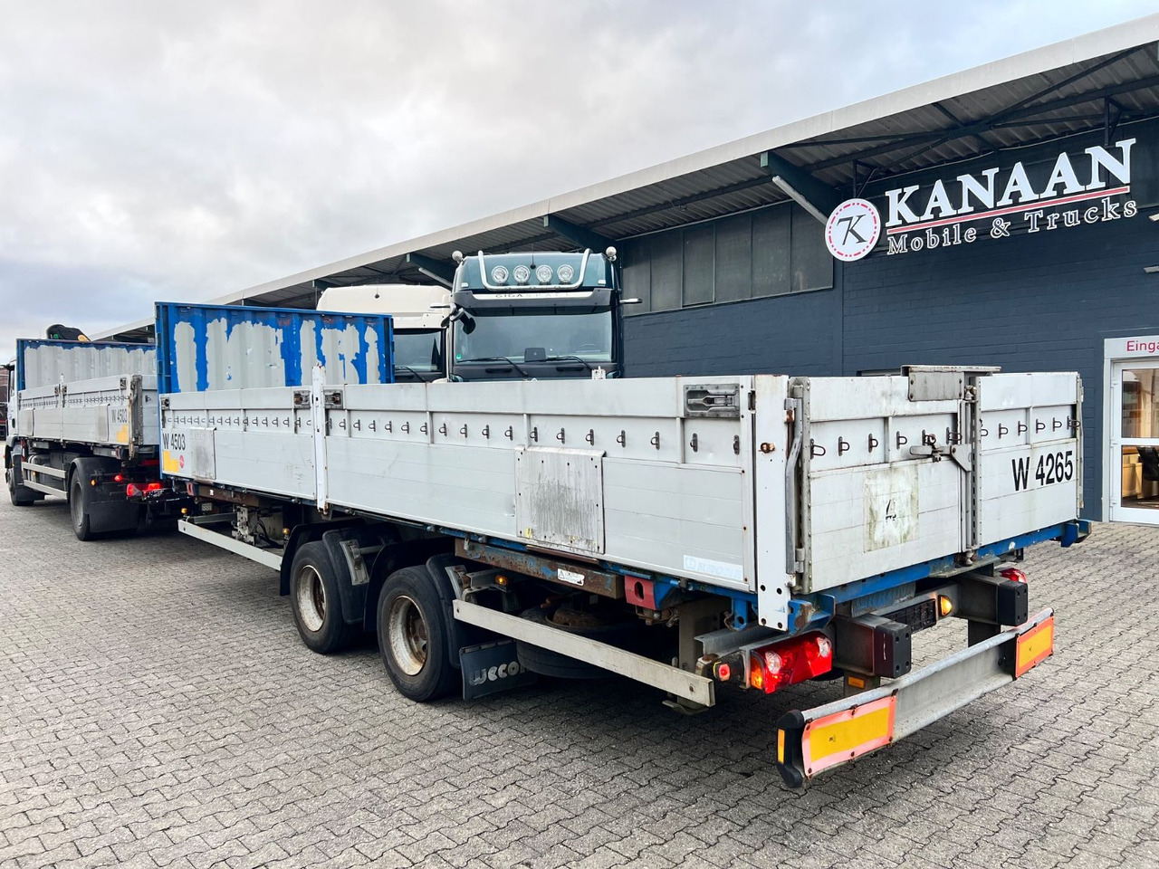 Wecon AWZ 218 LZ Tandem BDF Pritsche - Прицеп-контейнеровоз/ Сменный кузов: фото 1 Wecon AWZ 218 LZ Tandem BDF Pritsche - Прицеп-контейнеровоз/ Сменный кузов: фото 1