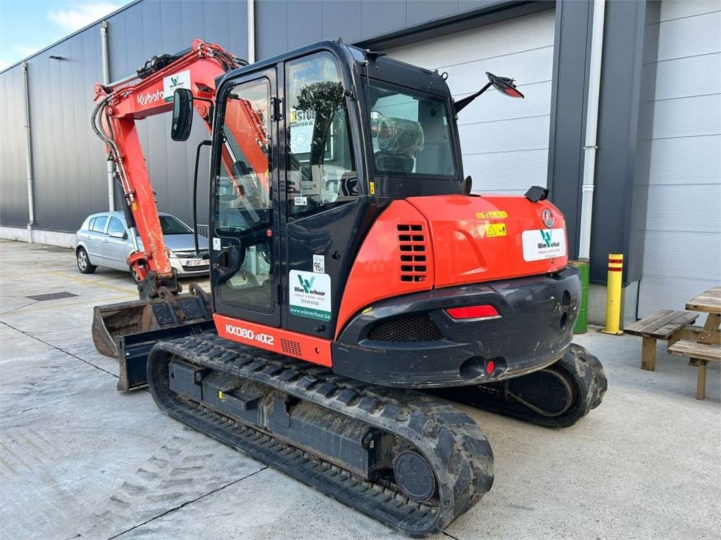 Kubota KX080-4 (7262) - Мини-экскаватор: фото 2 Kubota KX080-4 (7262) - Мини-экскаватор: фото 2